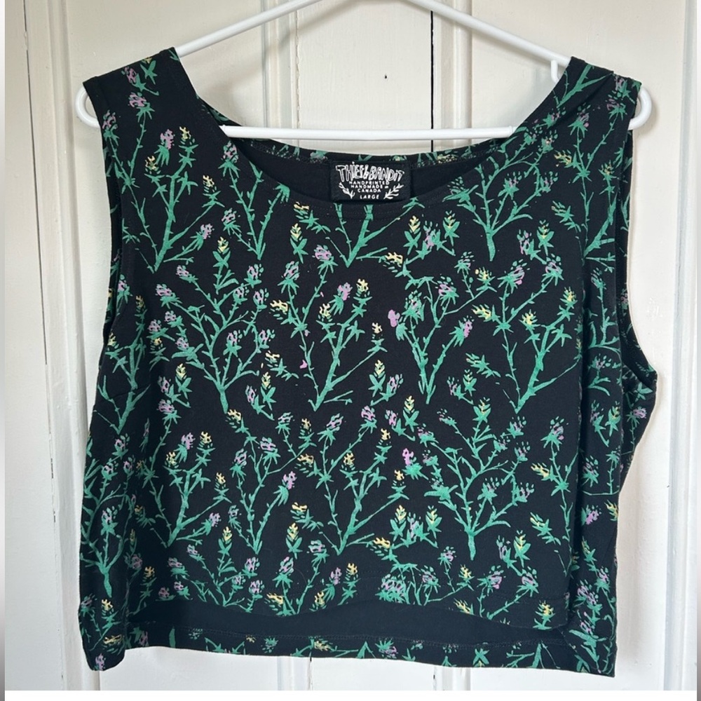 Thief and Bandit Cropped Sleeveless Top